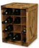 Wooden Wine Crate Holder Individual Bottle 12