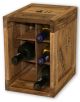 Wooden Wine Crate Holder Individual Bottle 6