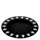Girotondo Round Tray - Black 40cm 1