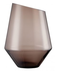 Diamonds Vase - Smoky Brown (Small)