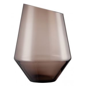Diamonds Vase - Smoky  Brown (Large)